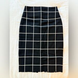 Black & White Express Pencil Skirt